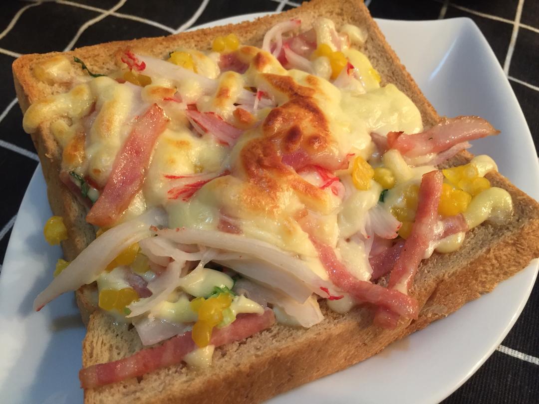 快手三明治披萨🍕的做法