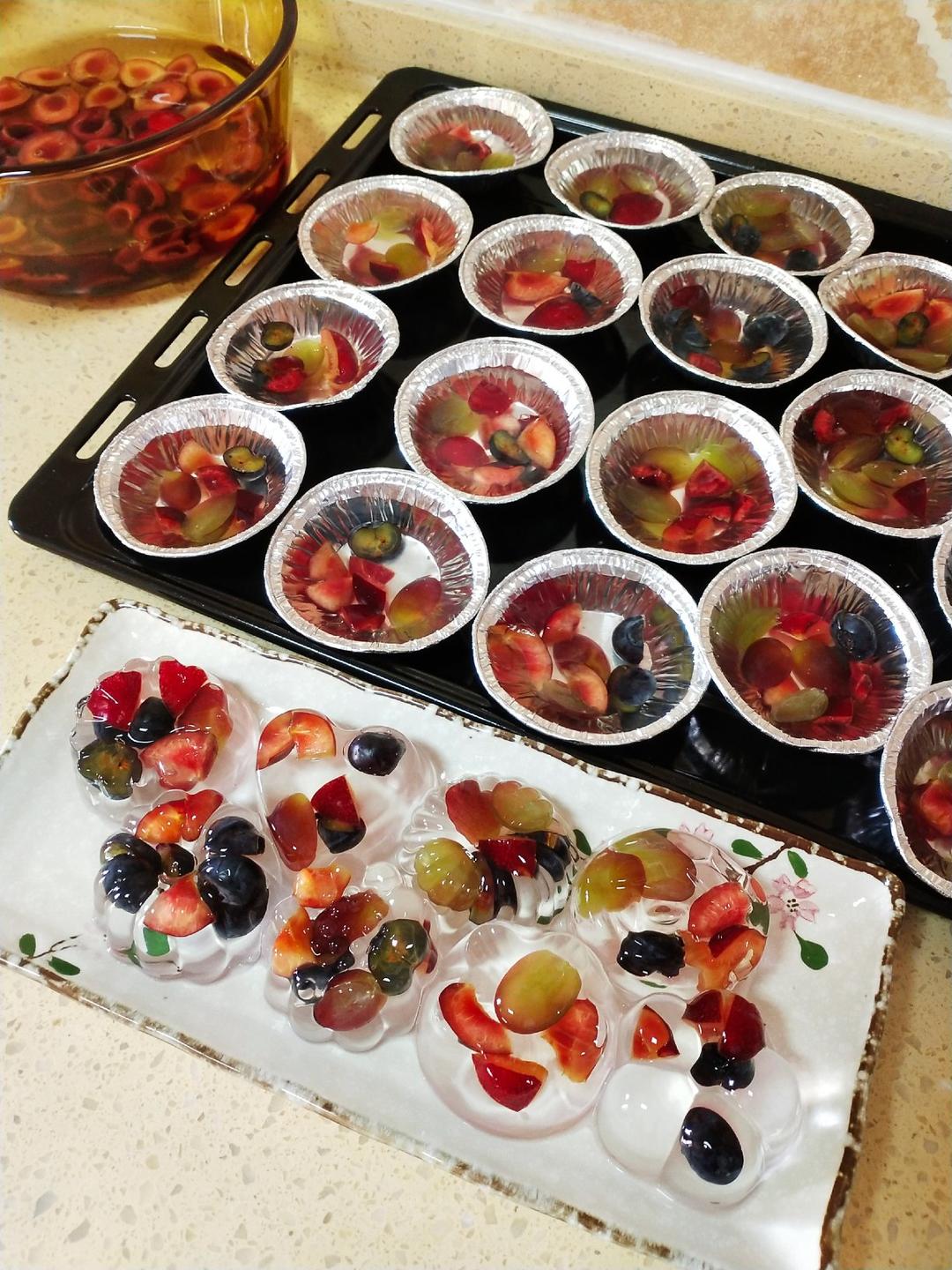 透明水晶果冻布丁🍮（白凉粉版）快速