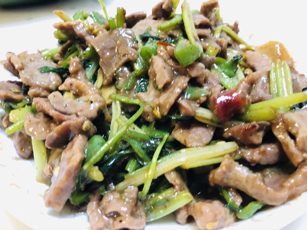 小炒牛肉