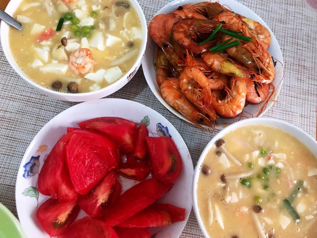 蟹黄豆腐（咸蛋黄版）