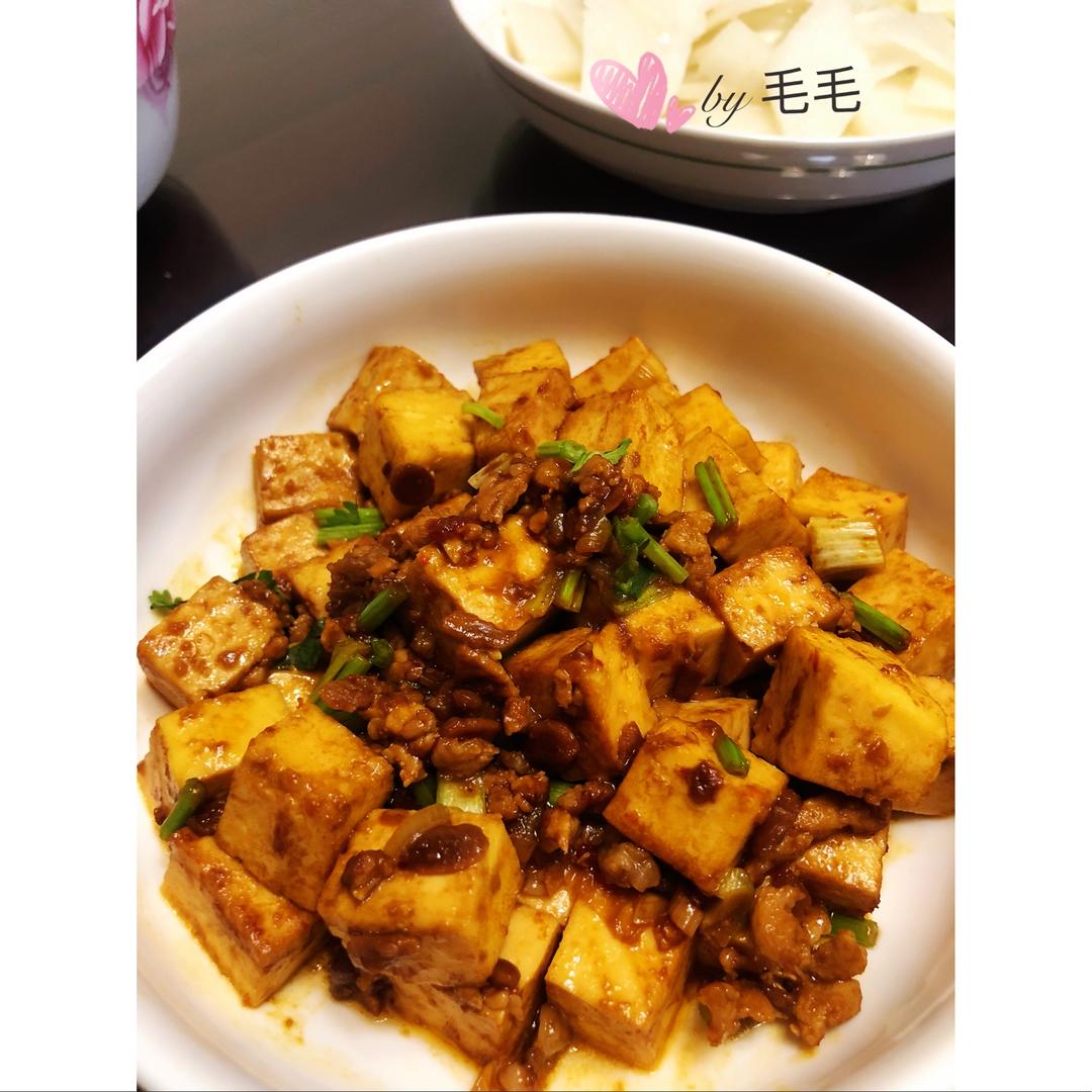 简易版肉沫豆腐