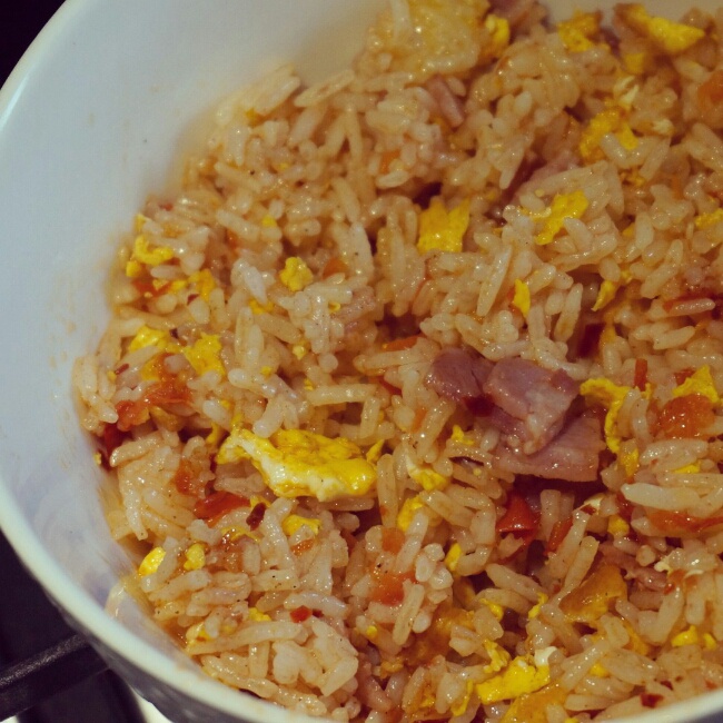 西红柿蛋炒饭