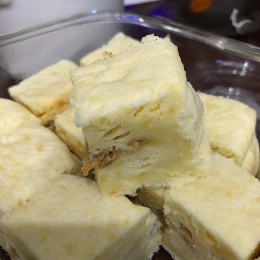 海苔肉松蒸蛋糕