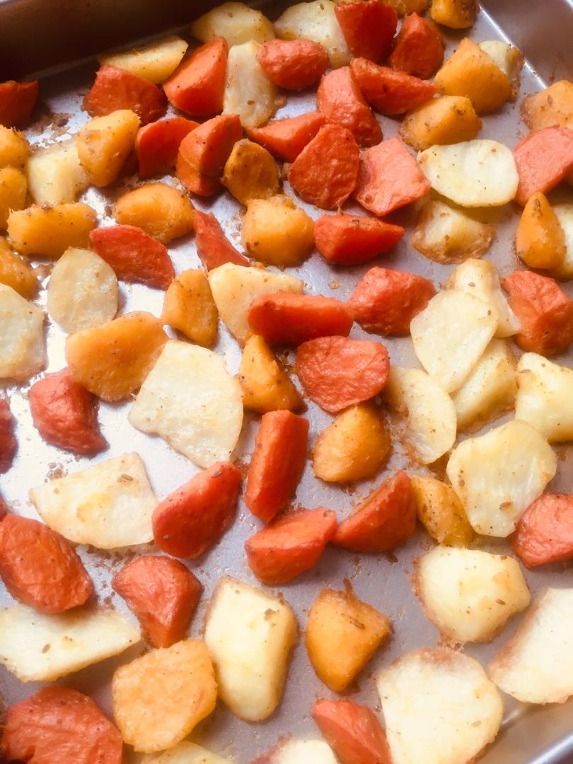 从此放弃油炸🥔烤杂蔬（土豆，红薯，藕片...）
