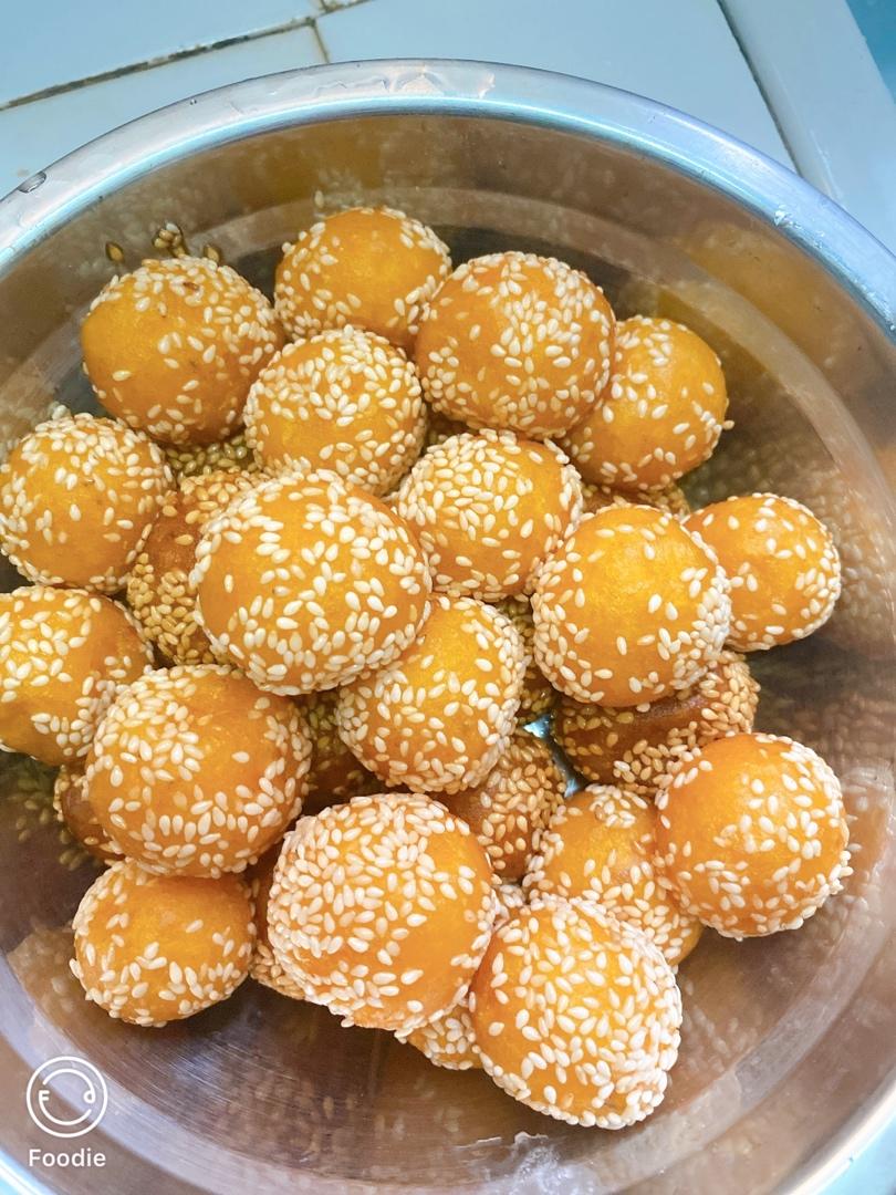 炸红薯丸子