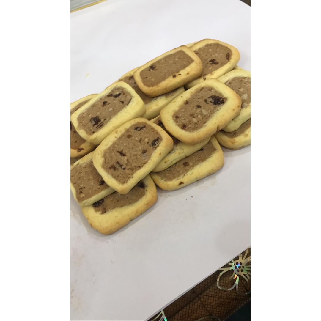 朗姆葡萄椰蓉方块饼干