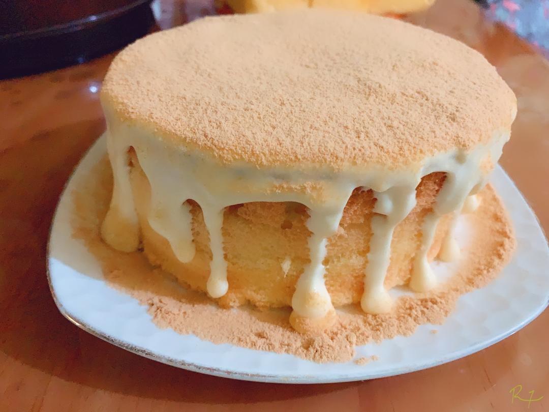 超好吃的豆乳爆浆蛋糕