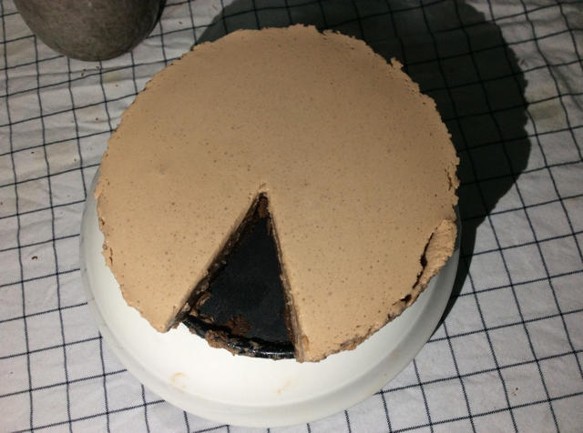 巧克力方形慕斯蛋糕