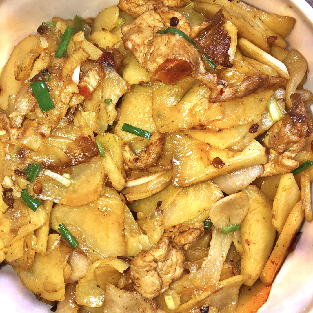 土豆回锅肉