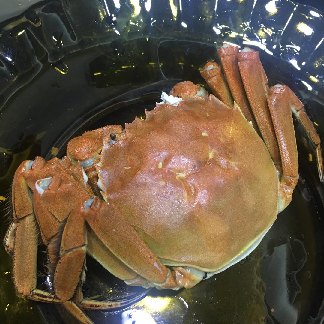 清蒸大闸蟹