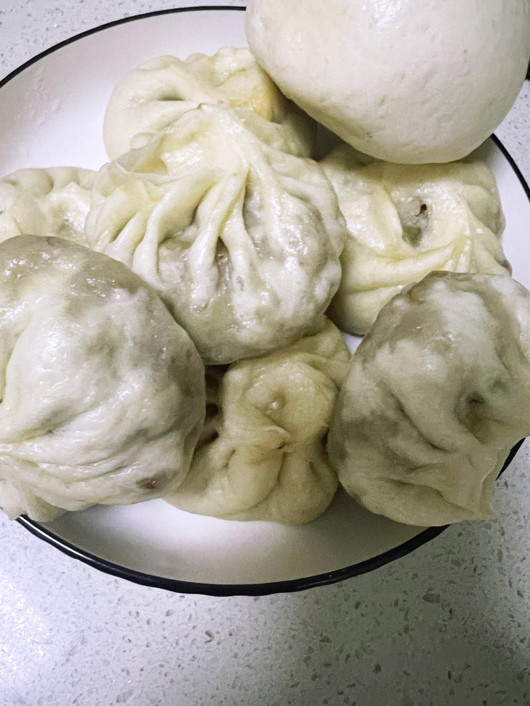 肉沫豆角大包子