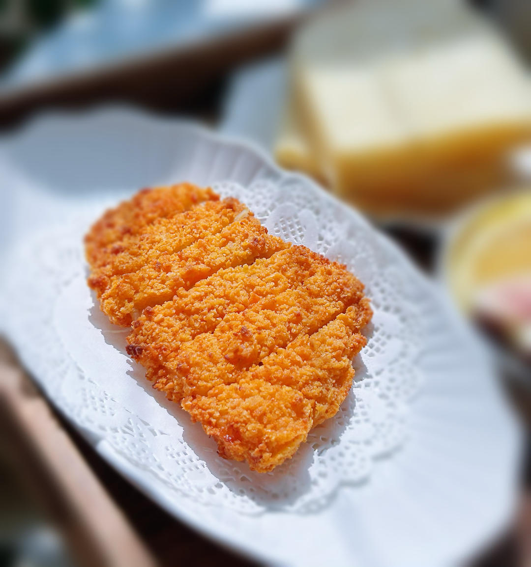 鸡胸肉变身脆皮鸡排，大人小孩都会爱