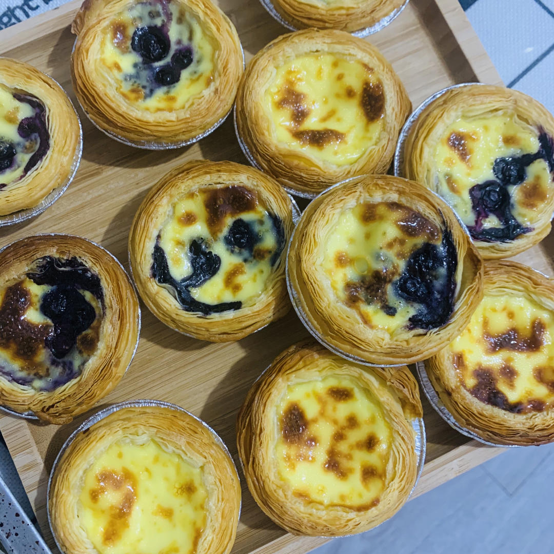 超嫩滑的葡式蛋挞(全蛋版)新手友好『秒杀KFC』