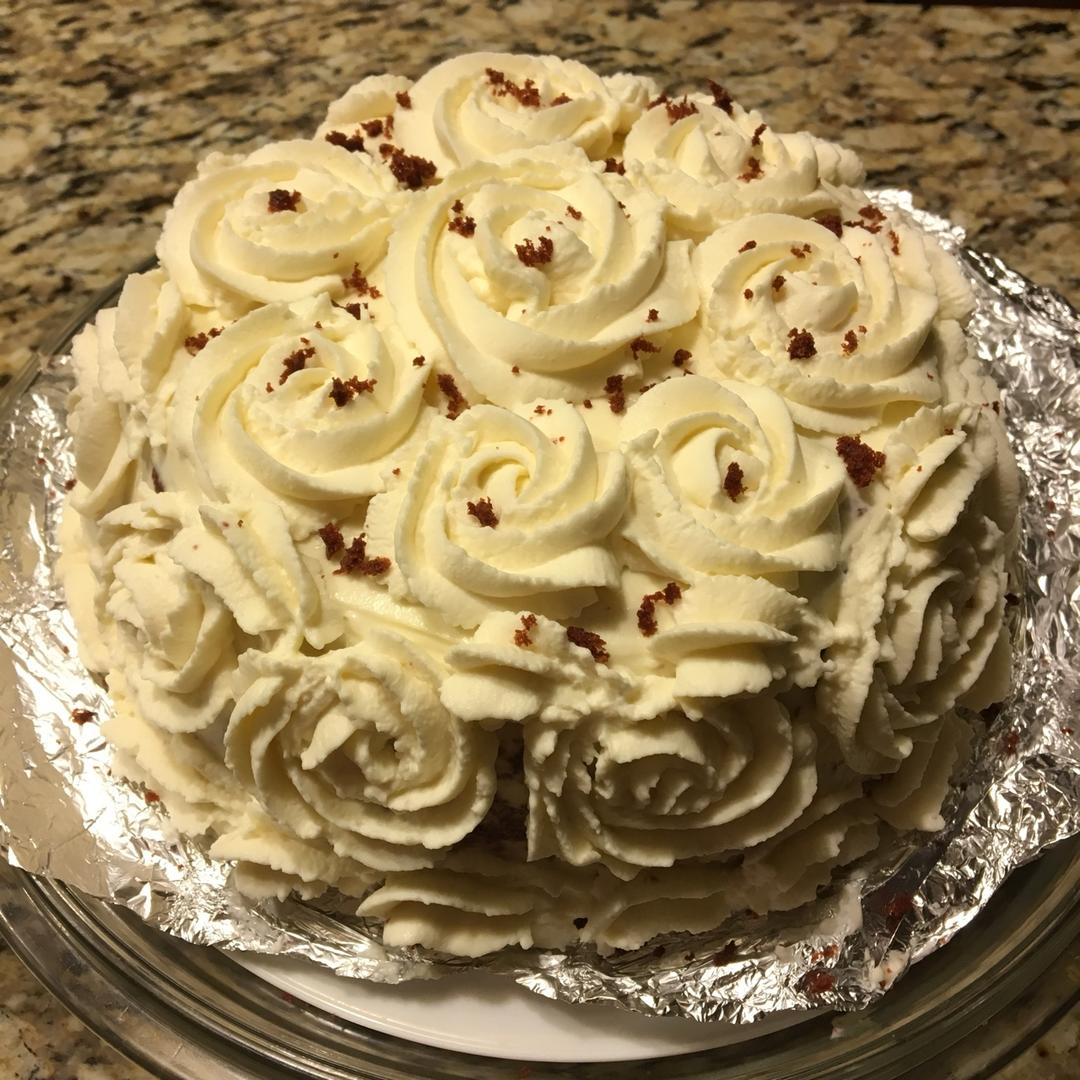 6寸红丝绒蛋糕（美国传统配方）