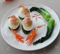 鲜虾豆腐酿天使蛋的做法 步骤21