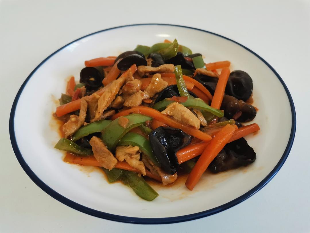 超级下饭鱼香肉丝（不辣版）