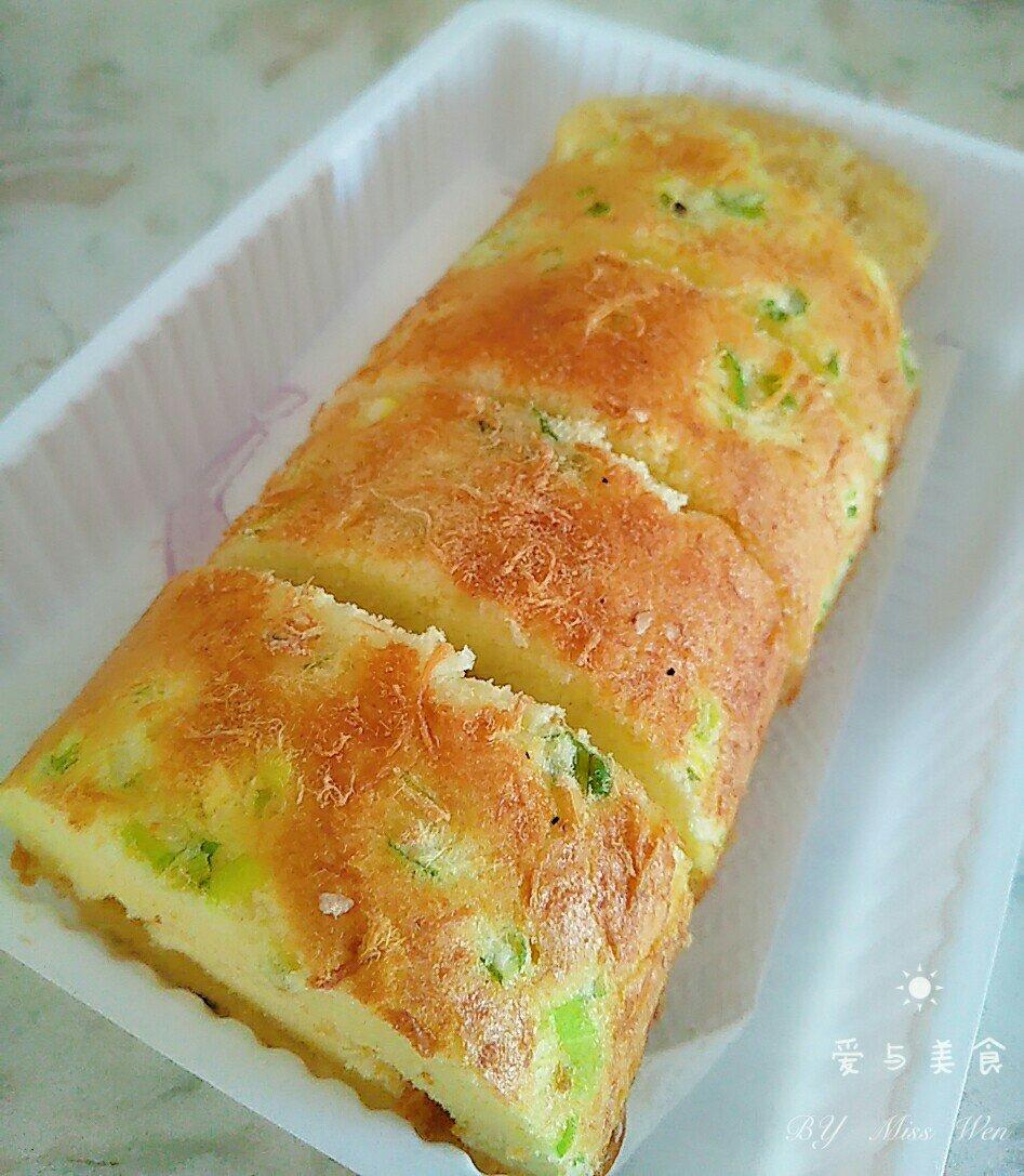香葱肉松蛋糕卷