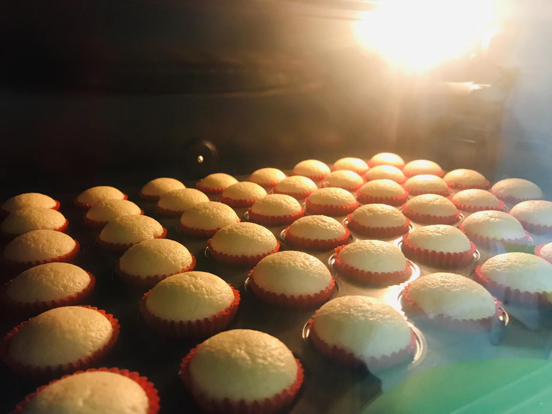 视频👶一口一个｜超可爱｜原味｜mini宝宝小蛋糕｜48连24连通用