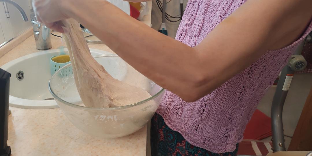 纯奶手撕吐司的做法 步骤1