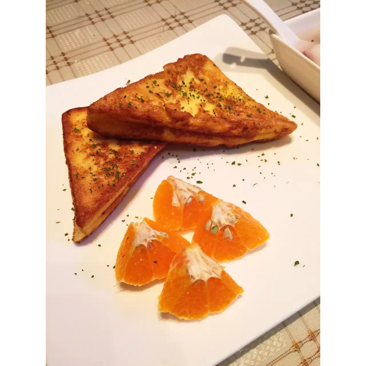 一片面包的三明治