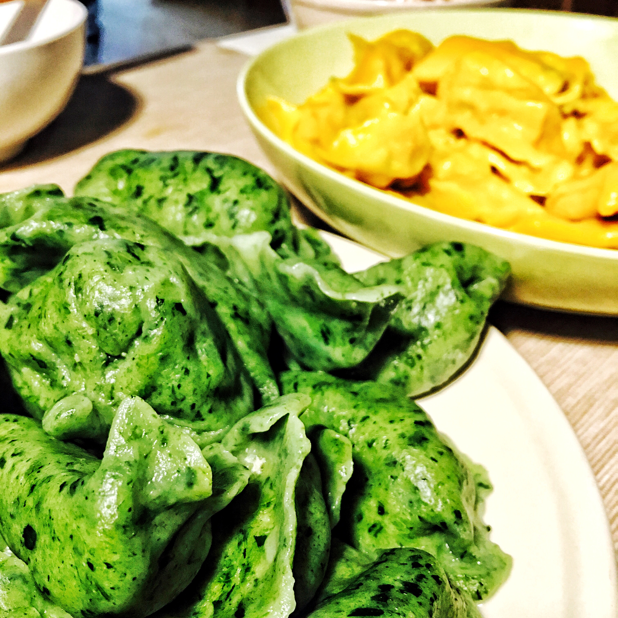 彩色水饺