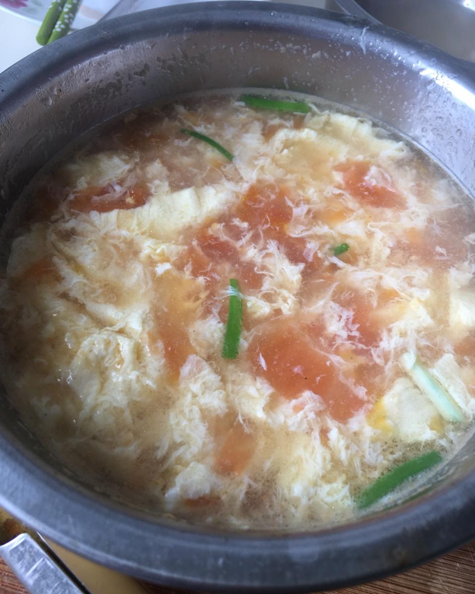 家常菜 西红柿鸡蛋汤 yi_53do做的西红柿鸡蛋汤