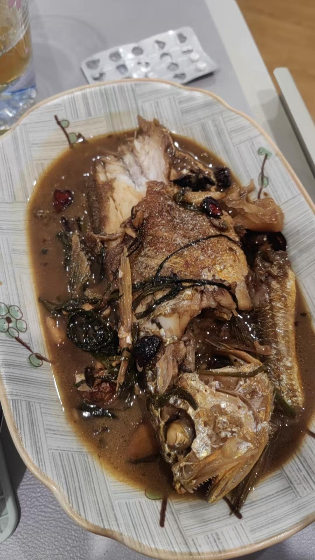 糖醋大黄鱼（任何鱼）-煎鱼不破皮秘诀