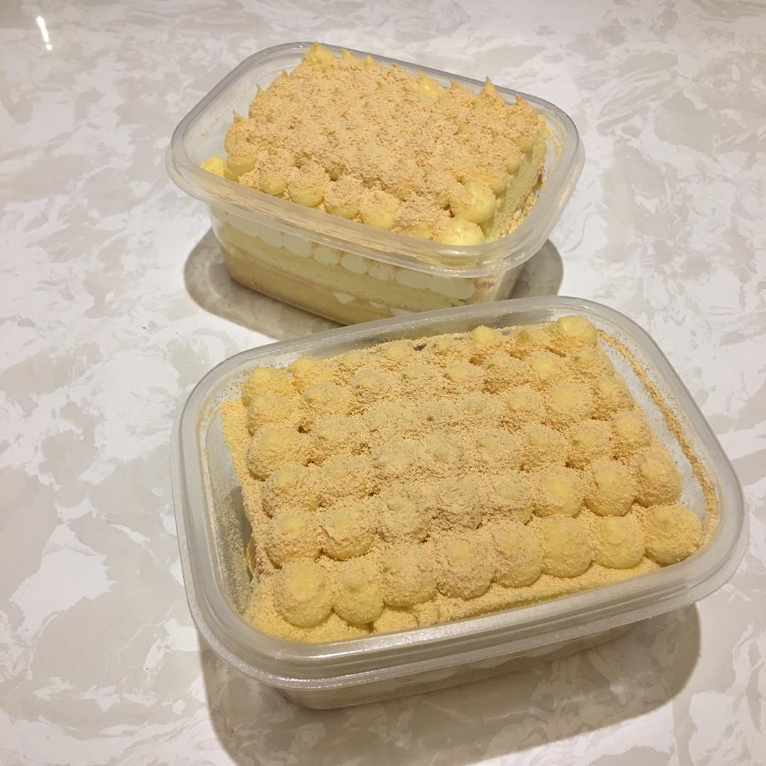 日式豆乳盒子蛋糕