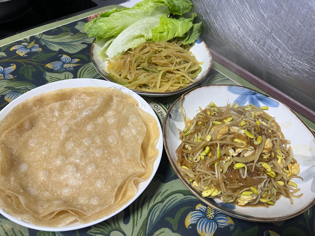 炒合菜～经典的拌饭菜，真的太香了