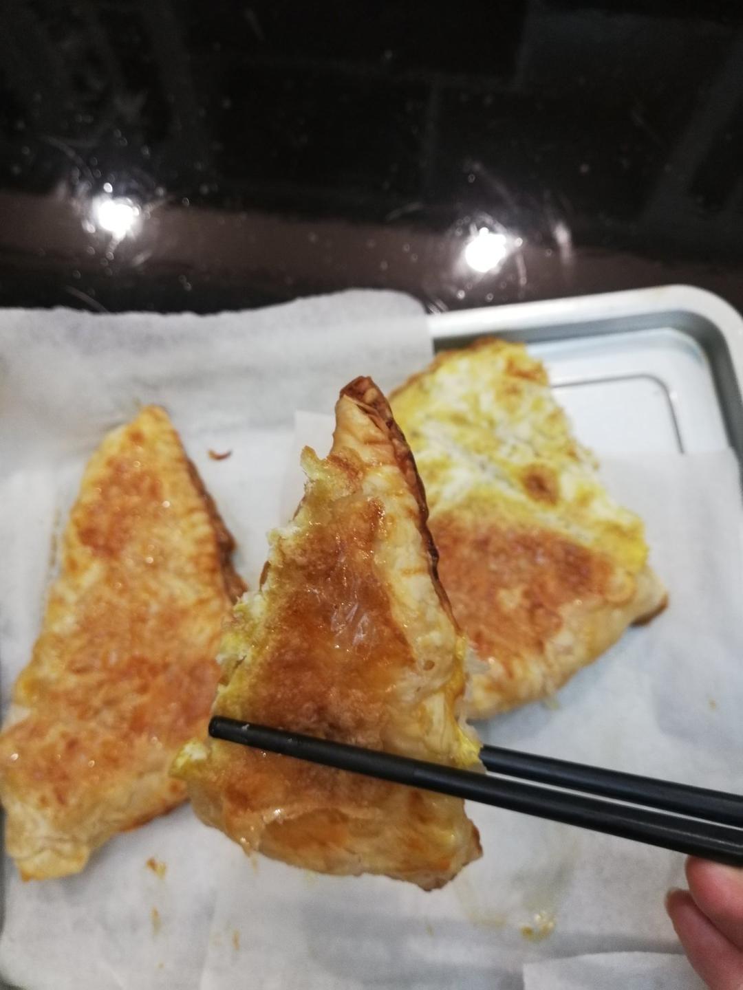 不用开酥，不用揉面，也能做香甜酥脆的苹果派