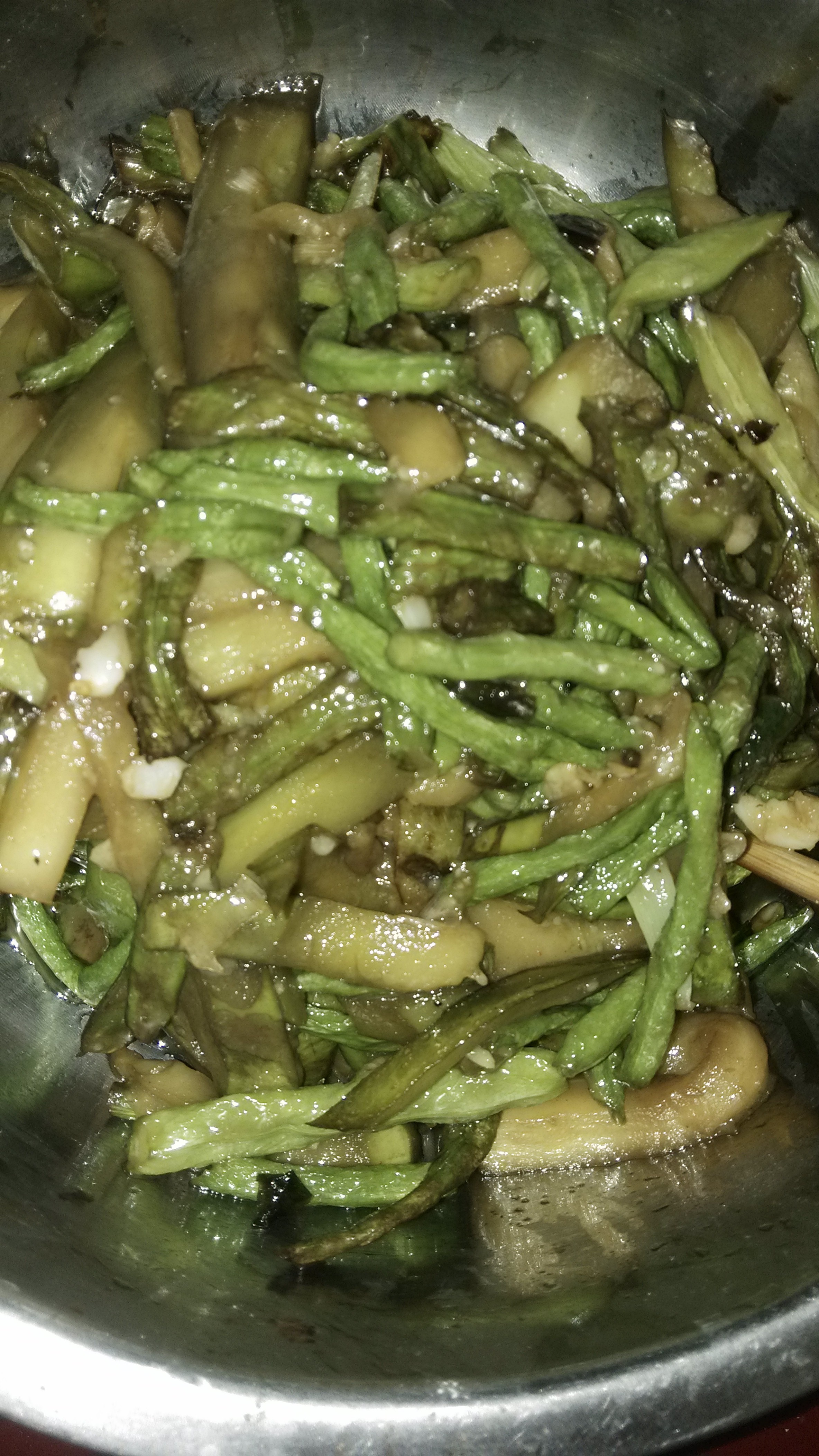 鱼香茄子豆角