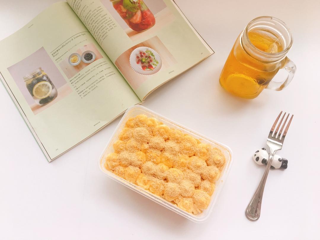 日式豆乳盒子蛋糕