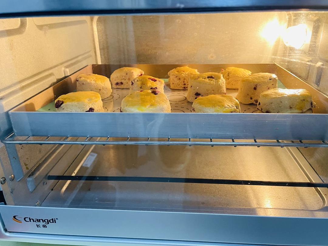 蔓越莓司康太好吃了！
