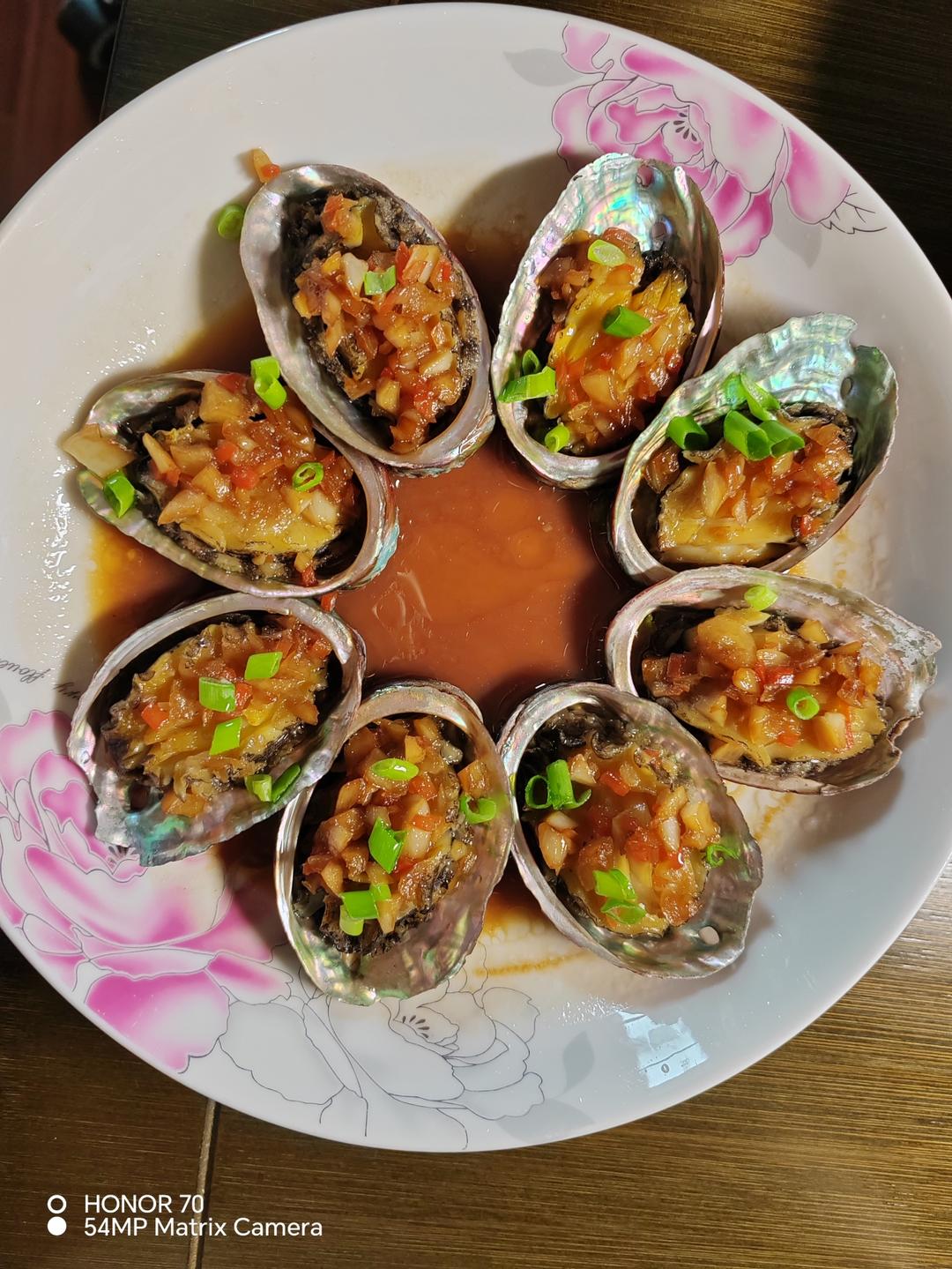 百吃不厌清蒸鲍鱼