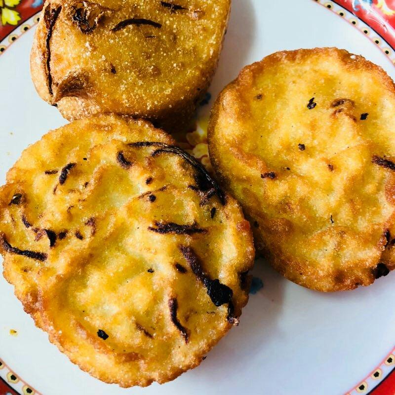 萝卜丝虾皮油墩子