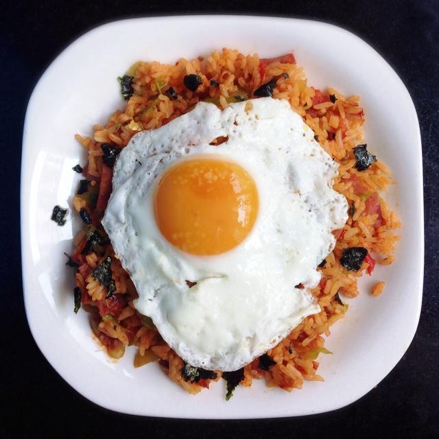 JK韩式炒饭的做法