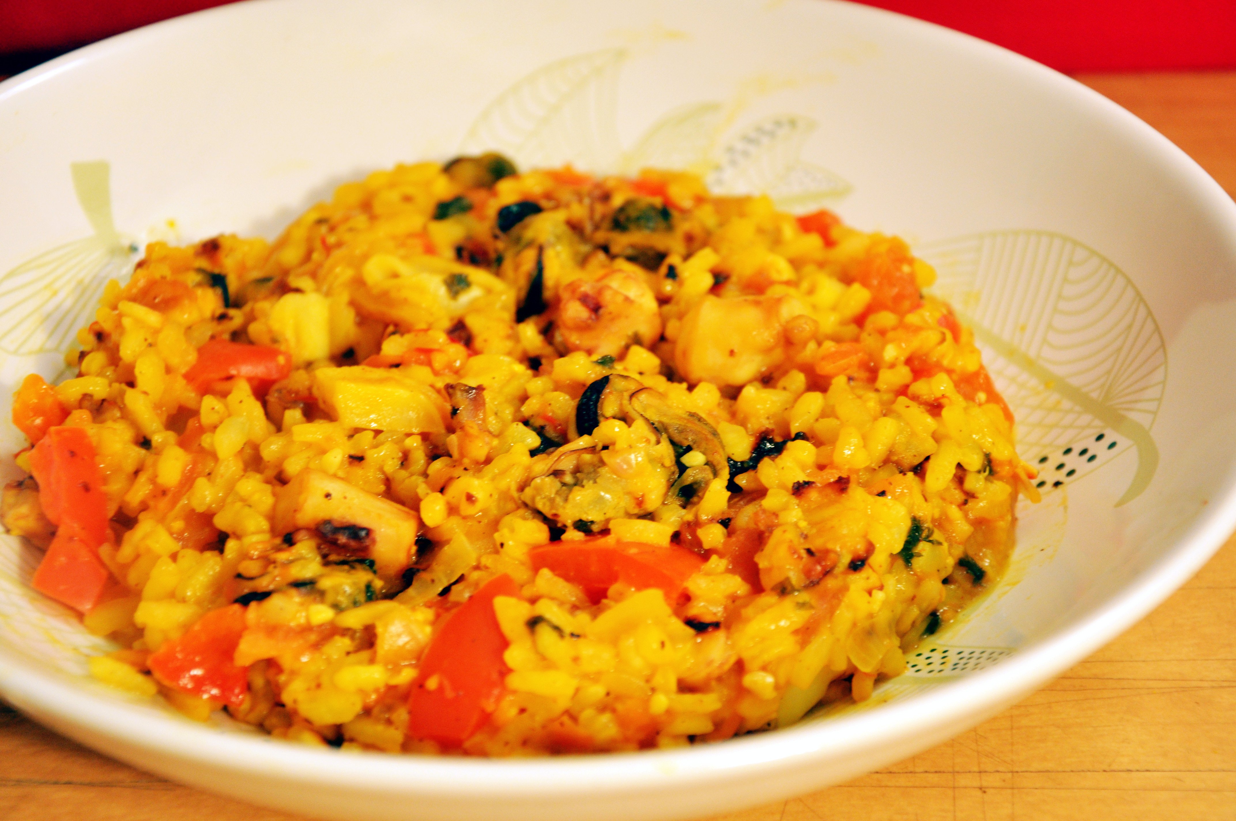 【曼食慢语】Seafood Paella 西班牙海鲜饭