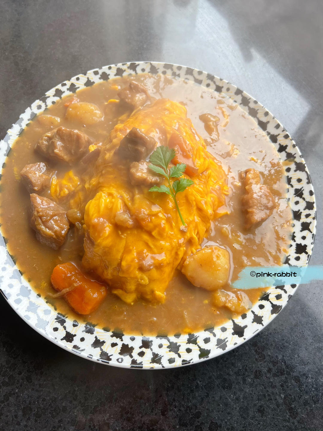 🍛pink-rabbit家的日式咖喱牛肉饭