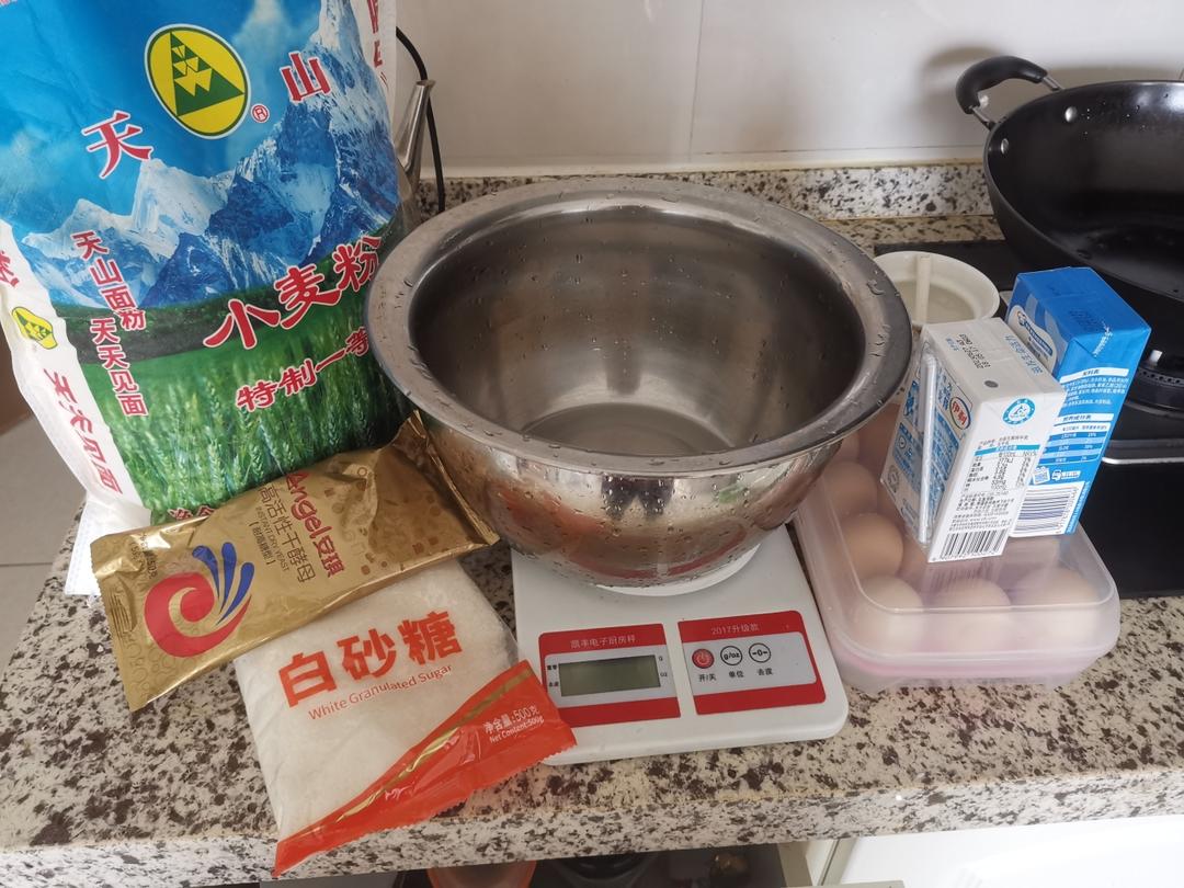 纯奶手撕吐司的做法 步骤1