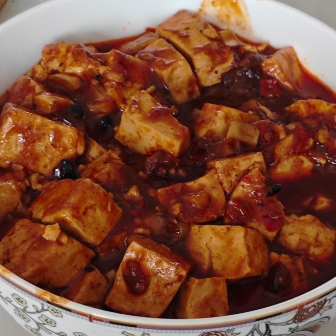 简单易学的下饭菜麻婆豆腐（素版）
