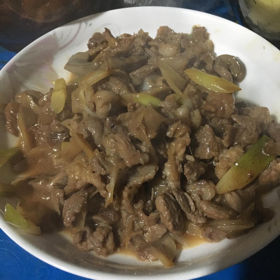 葱爆羊肉