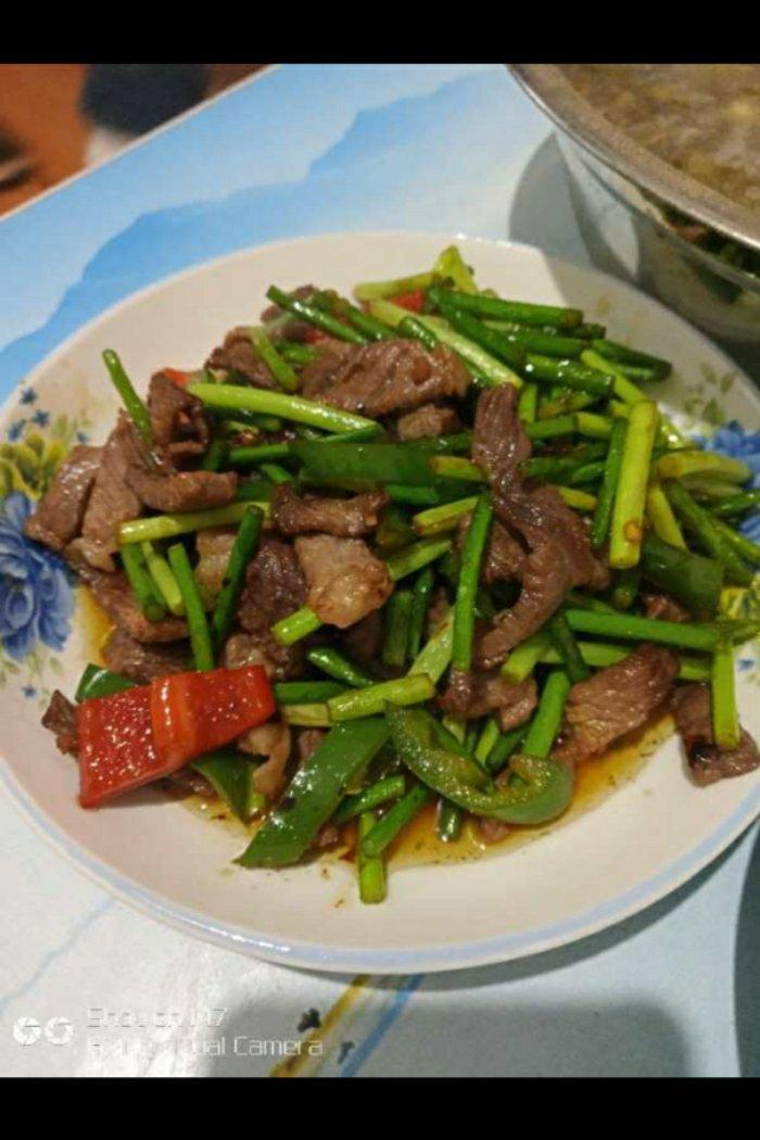 蒜薹炒肉