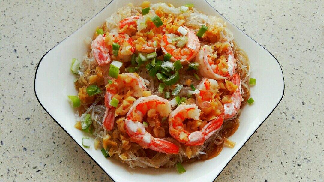 蒜蓉蒸阿根廷红虾