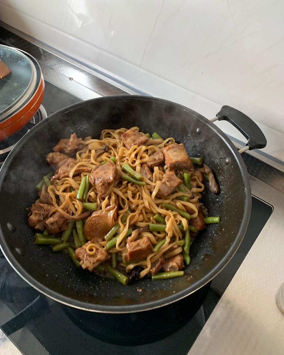 豆角焖面