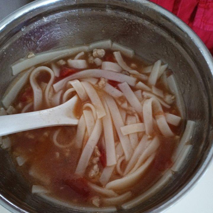 简单好吃的番茄肉酱面