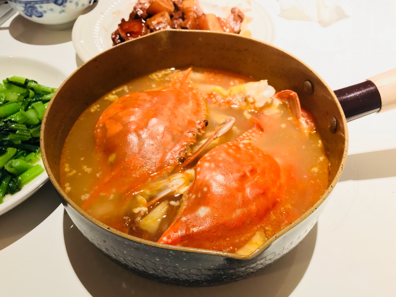 螃蟹西红柿汤（你想象不到的鲜美酸甜）