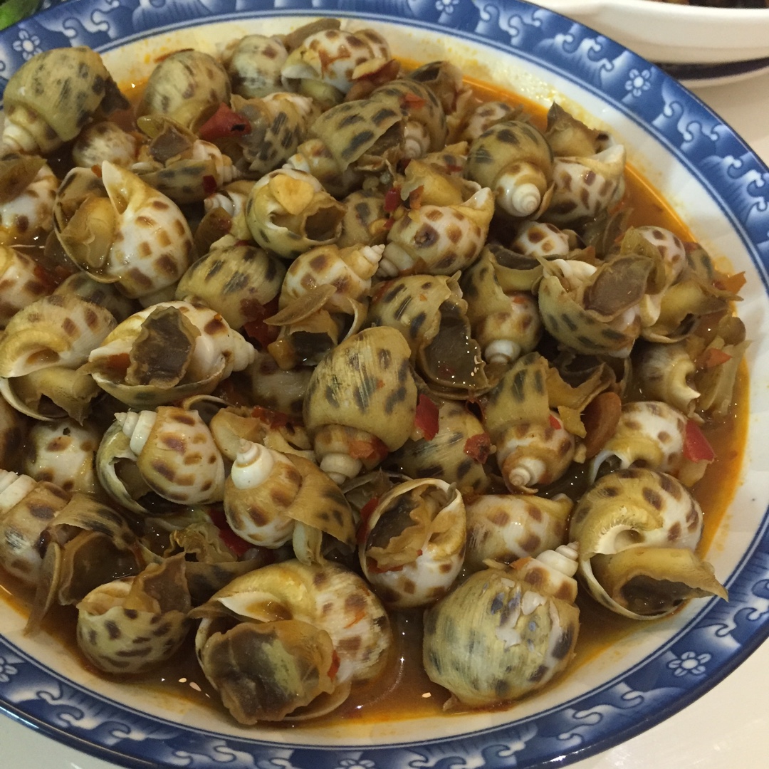 辣酒煮花螺