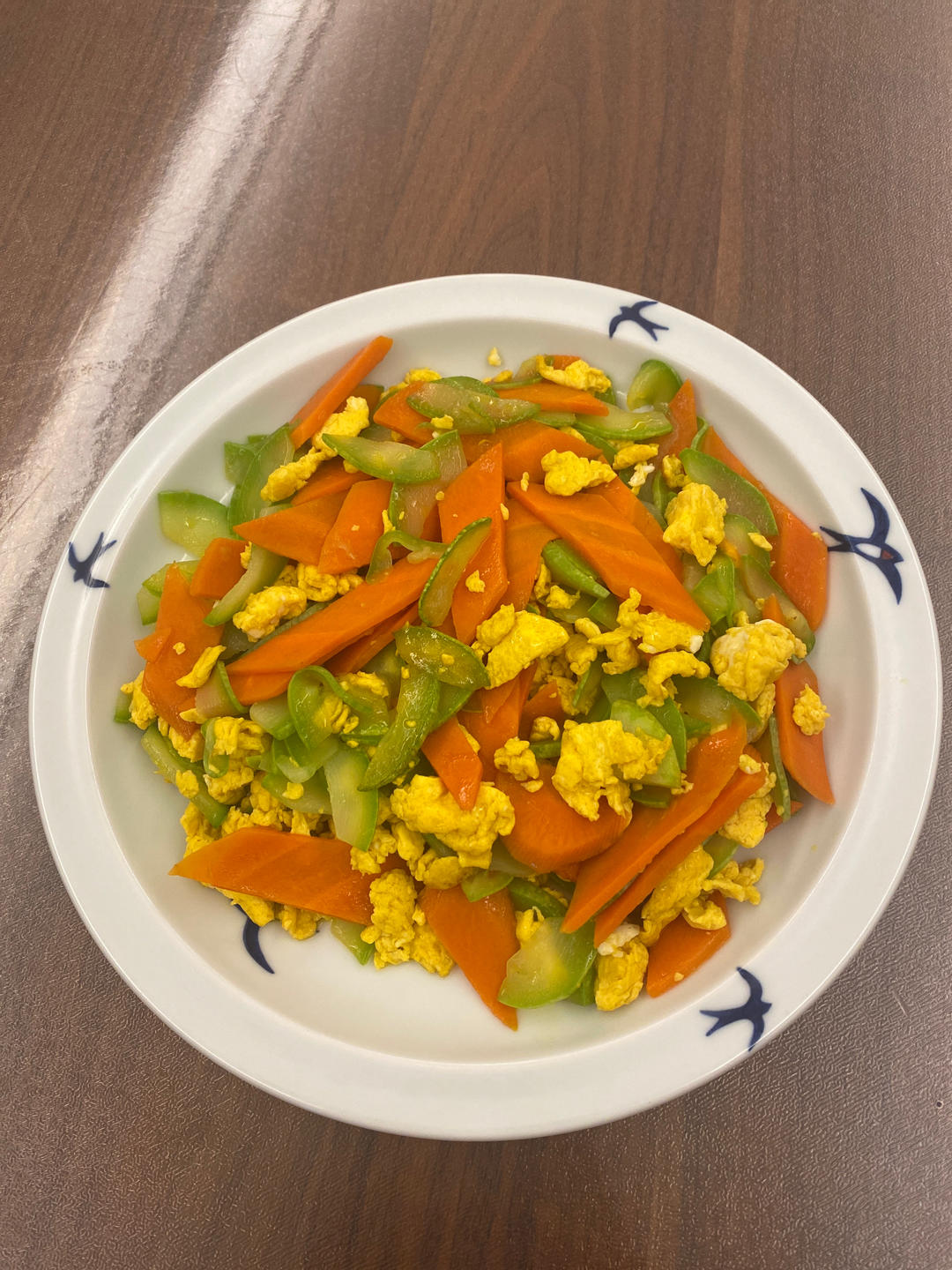 西葫芦炒鸡蛋