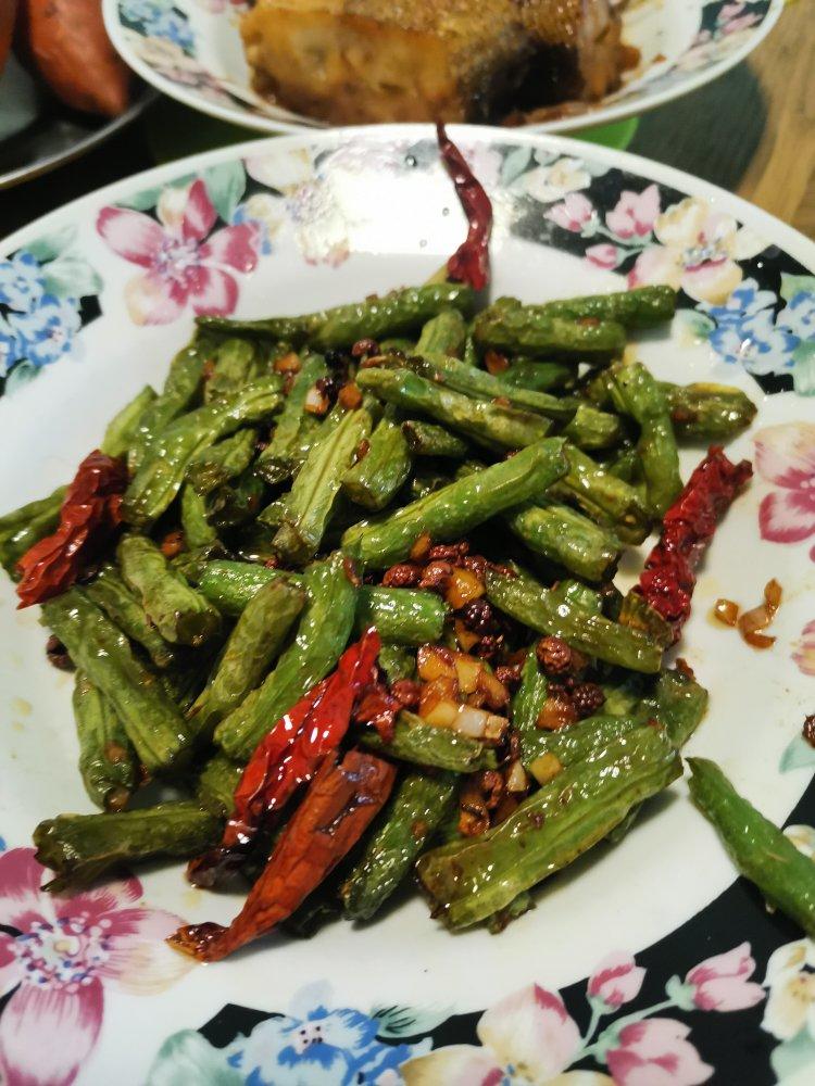 干煸豆角（无肉版）