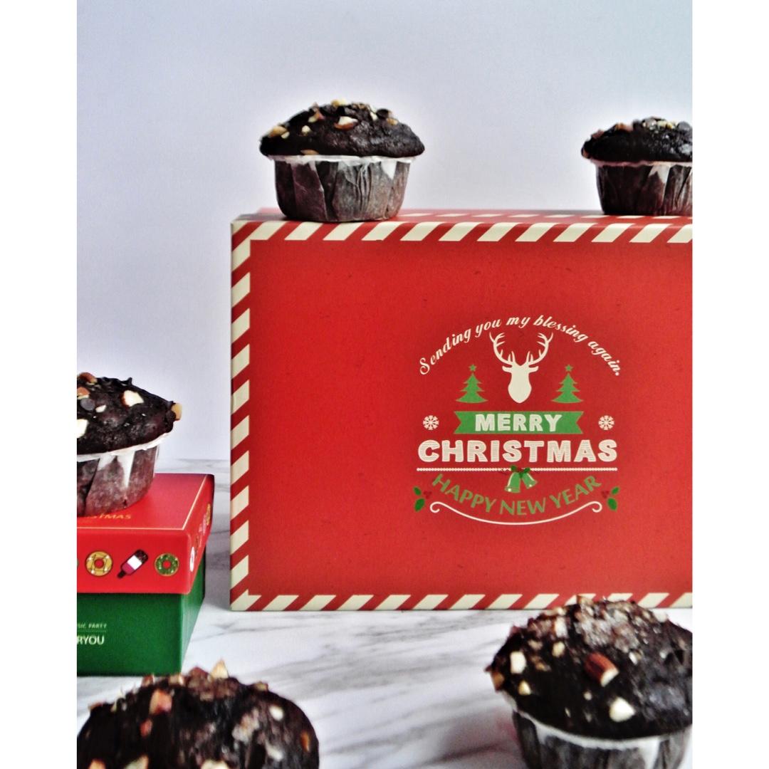 浓情巧克力摩卡马芬<Chocolate Espresso Muffins>